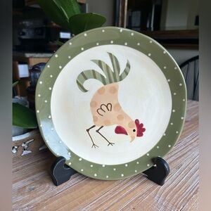 Worchester Rooster Collection At Home America Plate